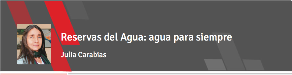 Por qué constituyen un avance los decretos sobre reservas de agua